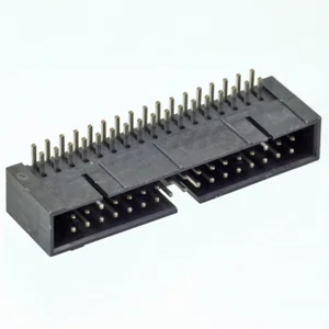 Molex 0039285344 Lintkabelconnector, 34-Polig, Mannelijk, 90 Graden