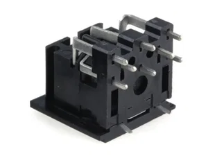 Lumberg 0105-08-1 DIN Vrouwelijke Connector, 8-Pins, Doorsteekmontage voor Printplaat
