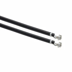 Molex PicoBlade Jumperkabel, 2 Contacten, AWG 26, Zwart, 152.4mm