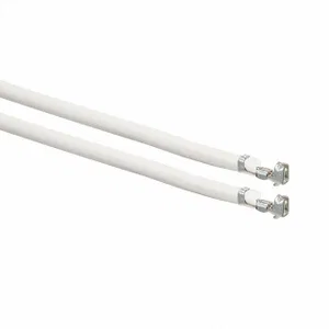 Molex PicoBlade Jumperkabel, 2 Contacten, AWG 26, Wit, 152.4mm