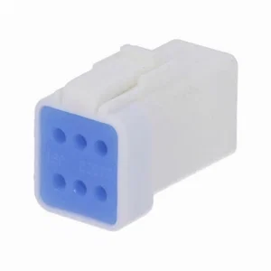 JST JWPF Draad-naar-Draad Bus, 6 Pin, 2.0mm Raster, IPX7