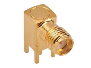Molex 073391-0083 SMA Vrouwelijke Connector Verguld THT 90° Paneelmontage