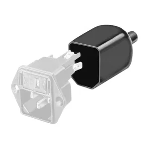 Schurter 0859.0077 Netvoedingsaansluiting Beschermkap PVC UL 94V-0