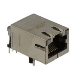 BEL STEWART RJ45 Jack met Transformator, 100 Base-T, THT, Afgeschermd, LED G/O-G