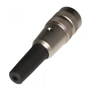 Binder 09-0310-00-04 - 4-polige IP40 Industriële Kabelmontage Vrouwelijke Connector, Soldeeraansluit