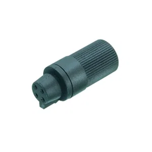 Binder 09-9764-00-04 Industriële Ronde Connector, 4-Polige Vrouwelijke Kabelbus, Klikbevestiging, So