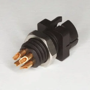 Binder 09-9765-30-04 Industriële Connector, 4-Polig, Snap-in, Recht, IP40