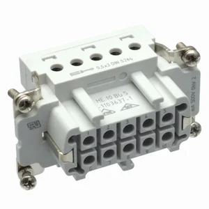 Tyco H10B Vrouwelijke Inzet, 10-polig, Schroefklem, 400V 16A, Maat 4
