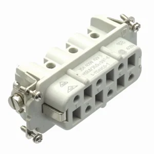 Tyco H16B Vrouwelijke Inzet, 6-polig, Schroefklem, 400V 35A, Maat 6, RoHS