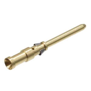 Tyco Mannelijk Contact, Verguld, 10A, 0.14-0.37mm² Draad