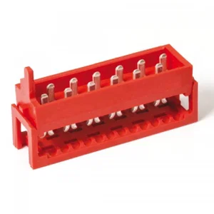 TE Connectivity 1-215083-2 MICRO-MATCH Lintkabelstekker, 12-Pins, 1.27mm Pitch