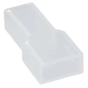 TE Connectivity Faston 6.35mm Geïsoleerde Vrouwelijke Steekverbinding Behuizing, PE Naturel