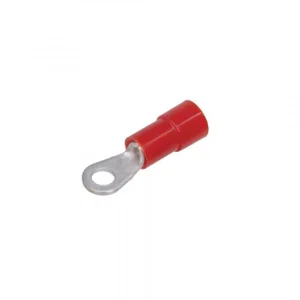 Mecatraction 101-101-030 Krimpkabelschoen, M3, 0.5-1mm² Kabel, Rood, 6.0mm Diameter