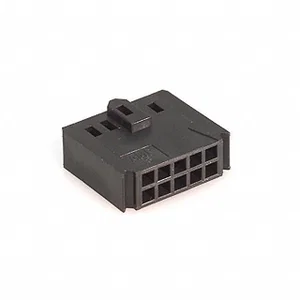 TE Connectivity AMPMODU Mod IV Receptacle Behuizing, 2x5 Posities, 2.54mm Pitch, Crimp Aansluiting