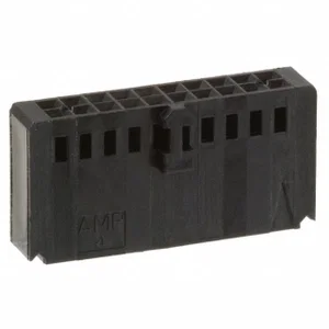 TE Connectivity AMPMODU Mod IV Receptacle Behuizing, 2x10 Posities, 2.54mm Pitch, Verguld