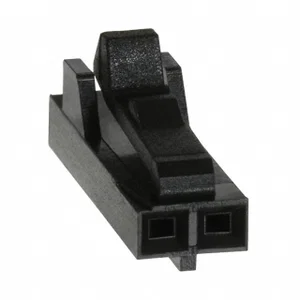 TE Connectivity AMPMODU MTE Vrouwelijke Connectorbehuizing, 2 Posities, 2.54mm Pitch, Crimp