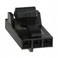 TE Connectivity AMPMODU MTE Vrouwelijke Connectorbehuizing, 3 Posities, 2.54mm Pitch, Verguld