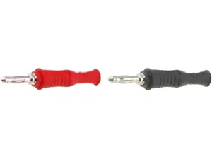 Electro-pjp 4mm Banaanplug, Zwart, 1000V/36A, Schroefbevestiging