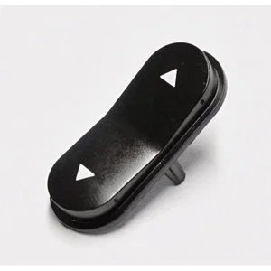 Mec 10A16LMH13613609 Capuchon de Bouton-Poussoir Rétroéclairé Rockermec, Série 3C/5E, Noir, Flèche H