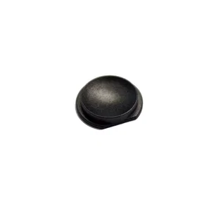Mec 10G09 Série Ultramec Capuchon Rond en ABS, Noir, D11.5mm, Trou de Montage D11.6mm