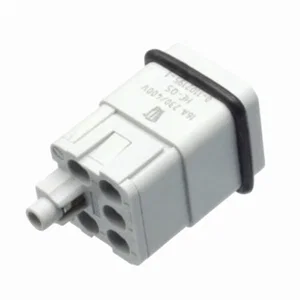 Tyco Electronic H3A Mannelijk Krimpinzetstuk, 5-Polig, 400V 16A, Maat 1