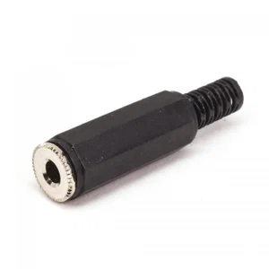 Goobay 3.5mm Stereo Audio Jackaansluiting, Vrijhangend, Soldeerbaar, 3-polig