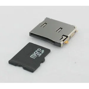 Attend 112J-TDAR-R01 Micro SD Kaart Socket, Push-Push, 10 Posities, Top Mount, SMD