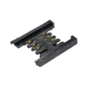 Attend SIM-Kaart Socket, Push-Pull, 6-Pins, 2.6mm, SMD