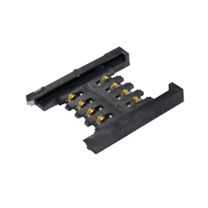 Attend SIM-Kaart Socket, Push-Pull, 8-Pins, 2.6mm, SMD