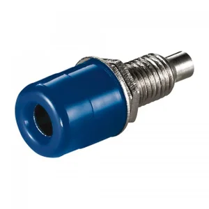 Goobay 11732 4mm Banaanbus, Vrouwelijk, Blauw, Bedraadbaar