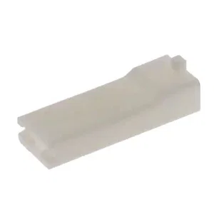 TE Connectivity AMP FASTON 187 Receptacle Behuizing, 1 Positie, 9.11x5.71mm, Nylon, Naturel
