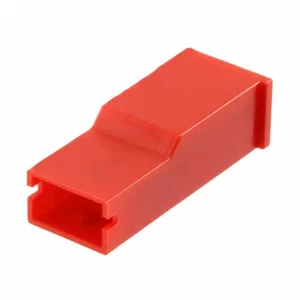TE CONNECTIVITY / AMP 154719-2 Female Insulated Crimp Terminal Housing, Mark I Series, Red Nylon, 6.