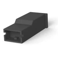 154719 TE CONNECTIVITY / AMP Geïsoleerde Behuizing Vrouwelijke Connector 6.35mm Lip Nylon Zwart Mark