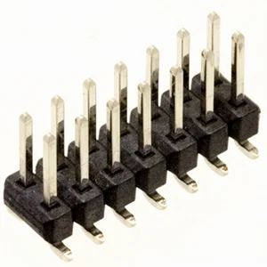 Molex 15912140 Pin Header, 7x2 Pins, SMD, 2.54mm Pitch, Afbreekbaar