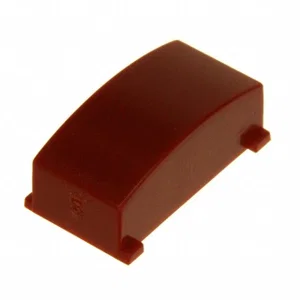 Mec 1630008 Capuchon de Bouton-Poussoir Unimec, Rouge, 12.3x6x4.8mm