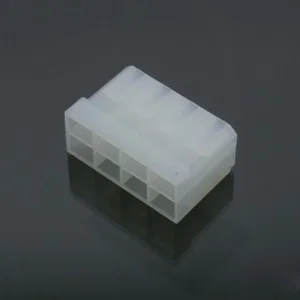 TE Connectivity 8-polige 6.3mm Snap-In Steekverbinding Behuizing, Vrouwelijk, Nylon 66