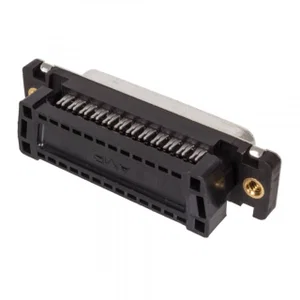 TE Connectivity D-SUB 25 Lintkabelbus met Gat, Kunststof Kabelklem, Onderdeelnummer 1658610-2