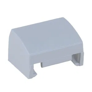 Mec 1A03 Capuchon de Bouton-Poussoir Multimec, Gris, Actionneur Rectangulaire Bombé