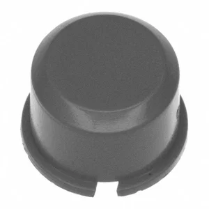 Capuchon de Bouton-Poussoir Mec Multimec 3F/4F, D9.6mm, Plastique Gris, Actionneur Plat Circulaire
