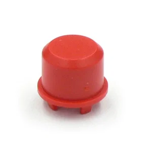Capuchon de Bouton-Poussoir Mec Multimec 5G, D9.6mm, Plastique Transparent, Actionneur Plat Circulai