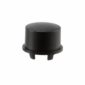 Mec Multimec Capuchon de Bouton-Poussoir 5G, D10.6mm, Noir, Actionneur Rond Dôme