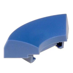 Mec Navimec Capuchon de Bouton-Poussoir 3A/5G, Quadrant Bleu, 22x9x5mm, Actionneur 1/4 Anneau Dôme