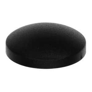 Mec 1ZC09 Série Navimec Capuchon Rond Dôme D14.3mm Plastique Noir