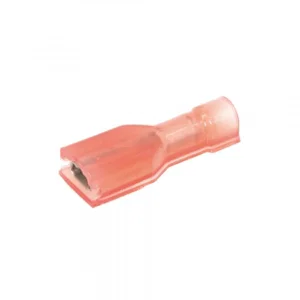 TE Connectivity 2-520273-2 FASTON .110 Krimpkabeloog, 2.8x0.8mm, Rood, AWG18