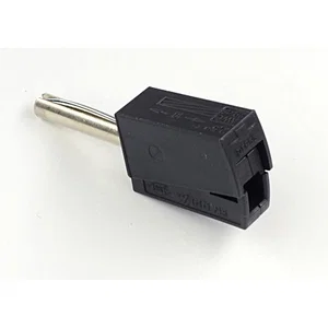 Wago 4mm Banaanplug voor Bussen, 20A, 42V, Zwart