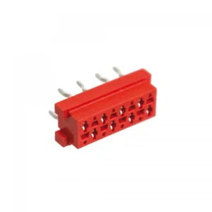 TE Connectivity 215079-8 MICRO-MATCH Printplaatbus, 8-Pins, 1.27mm Pitch, THT