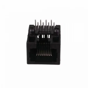 TE Connectivity 215877-1 RJ45 Jack 8-polig THT Horizontaal Bovenste Aansluiting