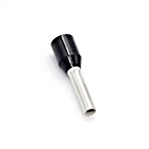 Wago 216-204 Aderhuls, Geïsoleerd, Zwart, 1.5mm², 8/14mm, Cu/Sn