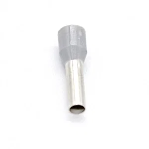 Wago 216-207 Geïsoleerde Aderhuls, Grijs, 4mm², 9.5mm Pen, 16.8mm Totale Lengte
