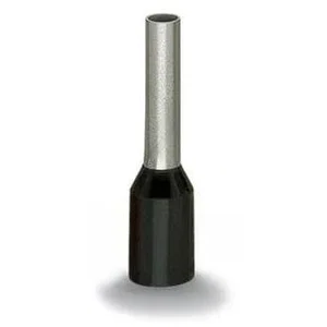 Wago 216-244 Geïsoleerde Aderhuls, Zwart, 1.5mm², 10mm Pen, 16mm Totale Lengte
